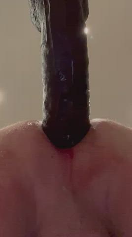 7cm Bam dildo on Hismith machine. Could barely take it. 😬😅🔥