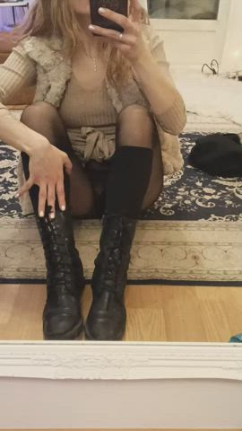 Take a look between my legs