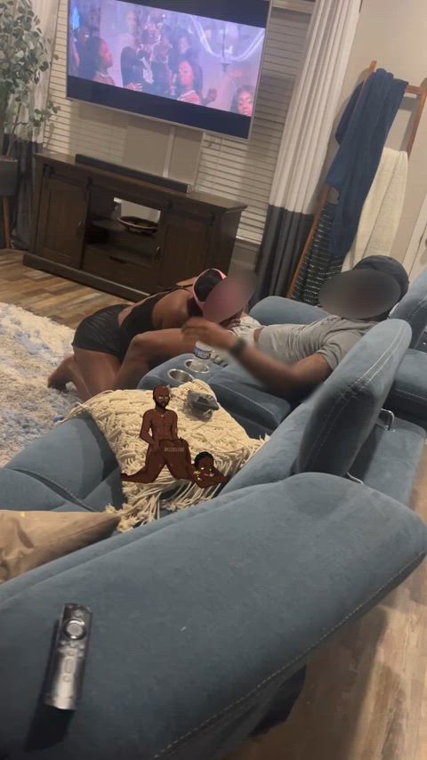 Many co-worker came over to our house to chill, my wife had other ideas. 😈