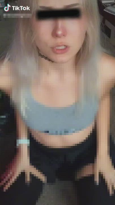Censored Fetish Tease TikTok gif