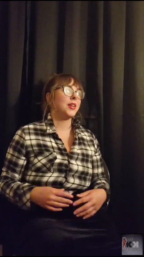 big tits huge tits interview gif