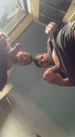 blowjob gay jerk off male masturbation gif