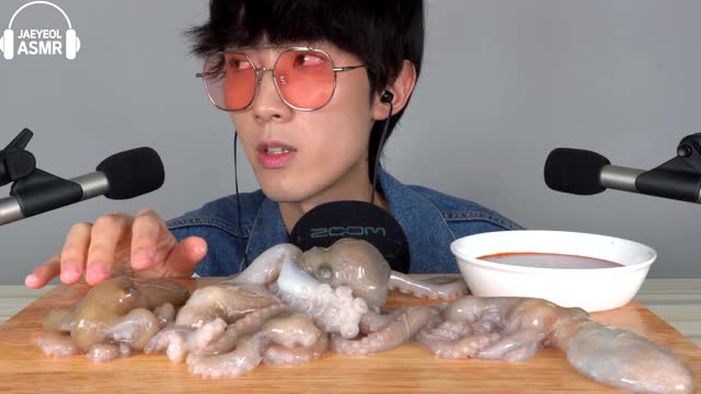 재열_산낙지 통째로 리얼사운드 먹방-2