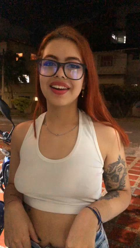 amateur big tits blonde boobs cute latina nsfw natural tits teen tits gif