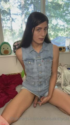 Cock Cumshot Trans gif