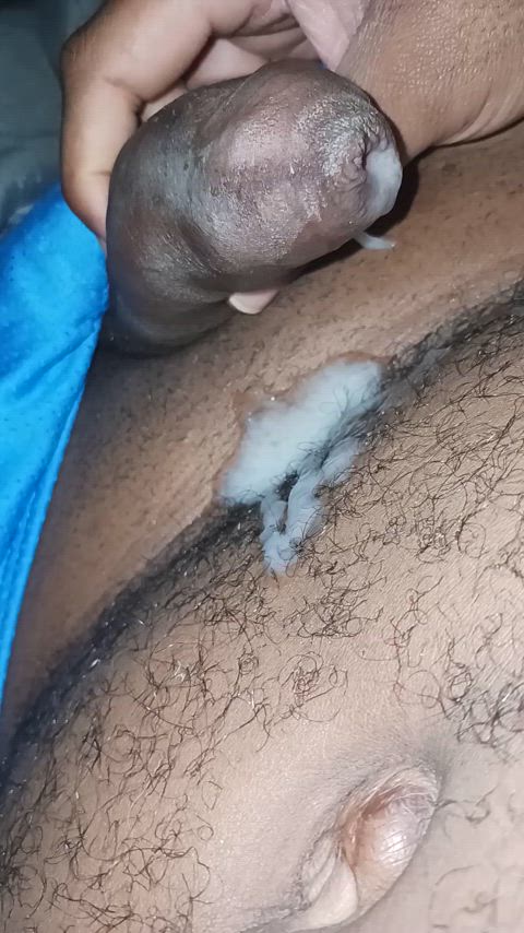 black cumshot hairy hairy cock small cock small dick gif