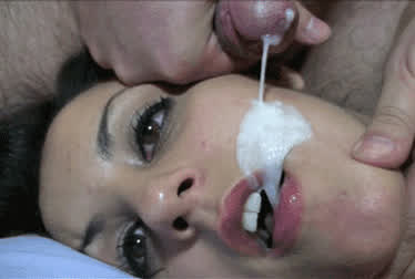 Cum Facial gif