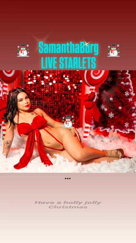 babe babes camgirl christmas erotic erotica glamour glamour model non-nude sexy tik-tok