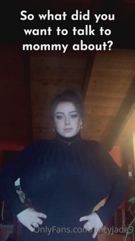 [M/S] Your Girlfriend Gets Jealous of Your Mom's Big Boobs