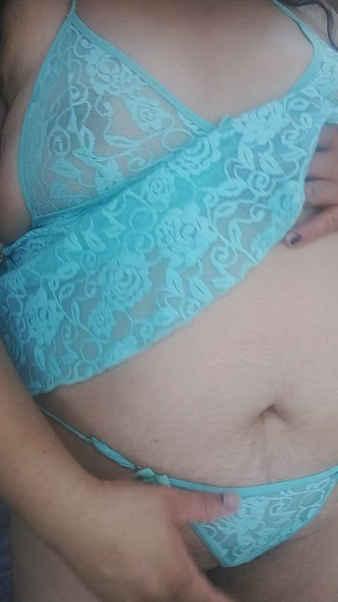 amateur bbw latina lingerie milf masturbating model natural tits orgasm tits gif