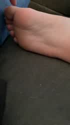 She loves when I rub her soft feet