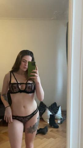 amateur ass babe boobs brunette nsfw onlyfans pussy teen tits gif