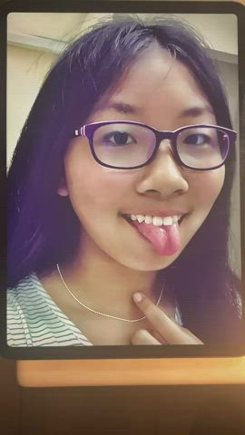 asian cumshot tribute gif