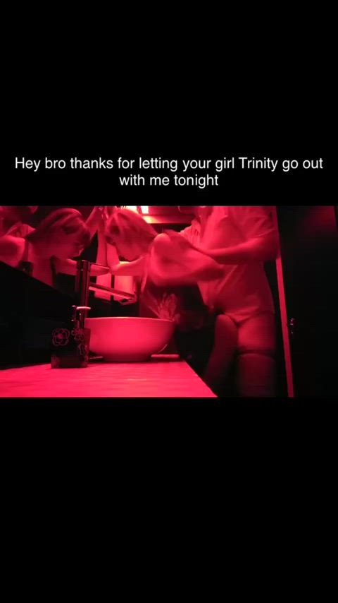 You let your Gf go out clubbing with her friends, you get this snap back