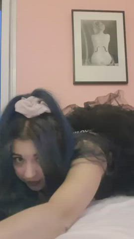 First time with my huge dildo: Virgin simulation edition! ONLY for my subscribers