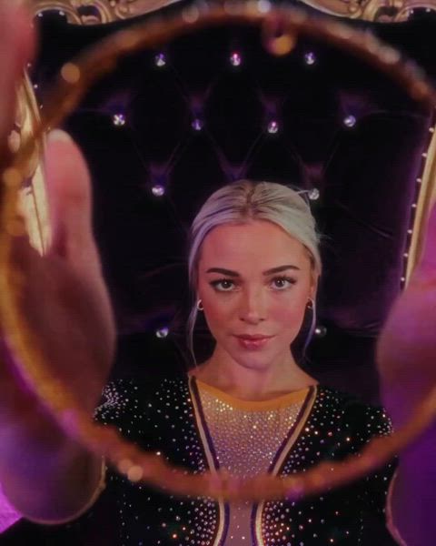 blonde cute sport gif