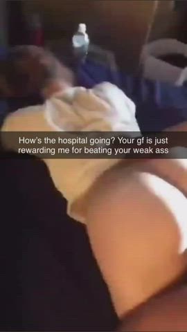 BBC Cheating Cuckold Doggystyle Interracial gif