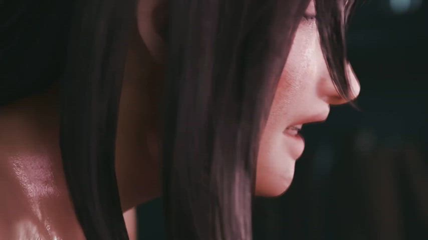 3d animation masturbating solo white girl gif