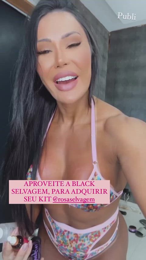 ass big ass big tits brazilian celebrity muscular girl sexy gif