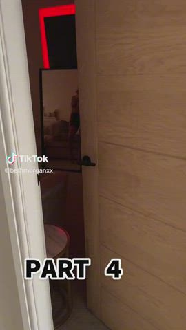 In the mirror