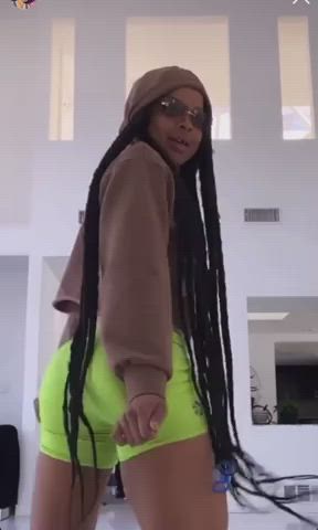 ass ebony twerking gif