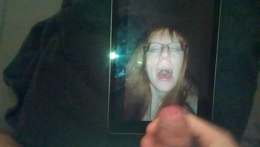 cumshot facial tribute gif