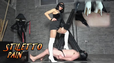 I bet you want to be under those boots, don't you?