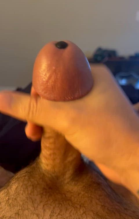 cum jerk off kinky penis precum sounding gif