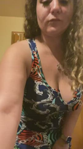 ass big tits busty hourglass twerking white girl gif