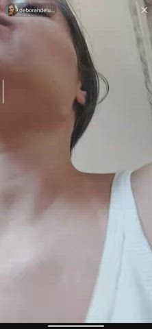 Boobs Nipslip TikTok gif