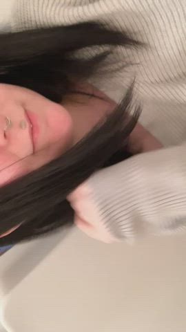 I cant help but hide my embarrassed face