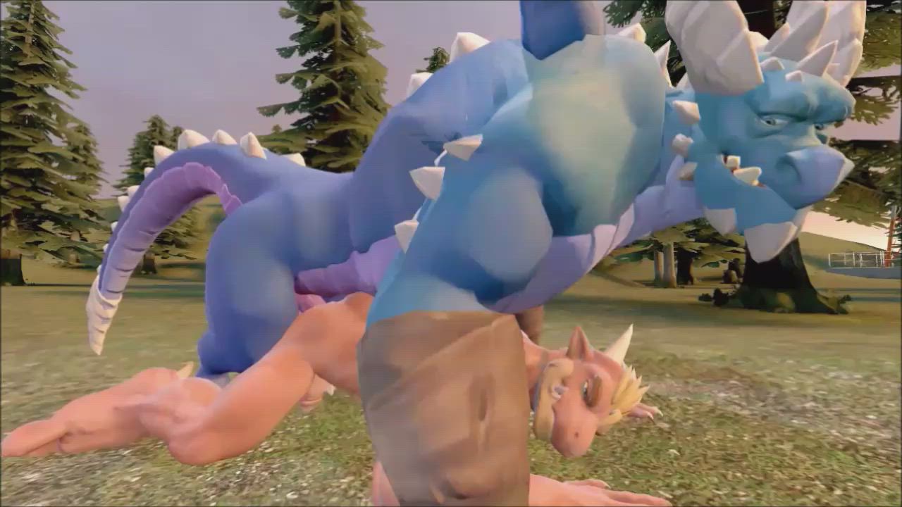 3D Anal Animation Gay Nude gif