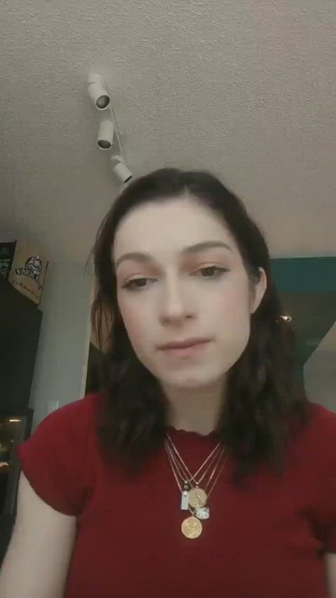 brunette canadian celebrity gif