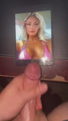 Hot slut got a huge load