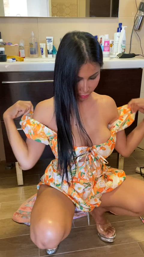 amateur asian boobs gif