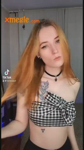 Tits reveal