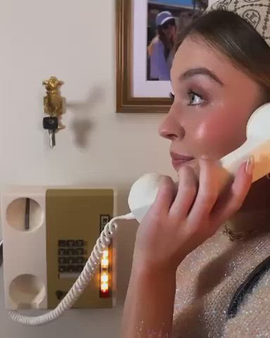 blonde celebrity sydney sweeney gif