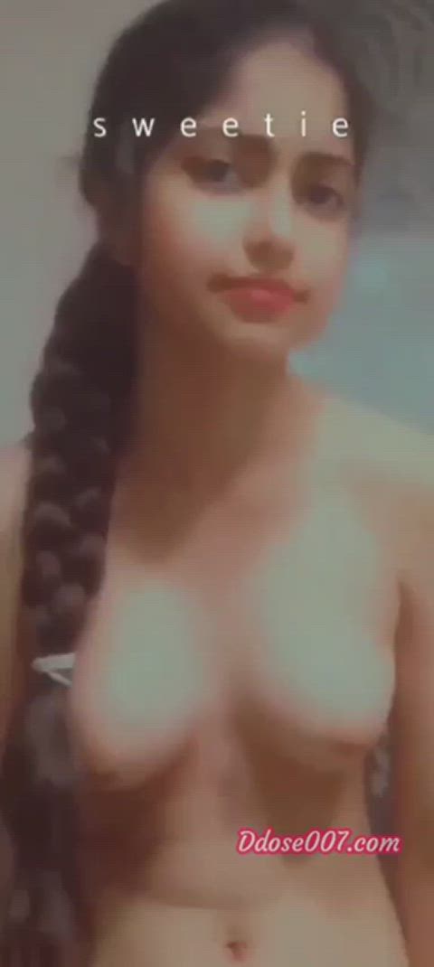 18 years old bathroom cute desi petite selfie small nipples gif