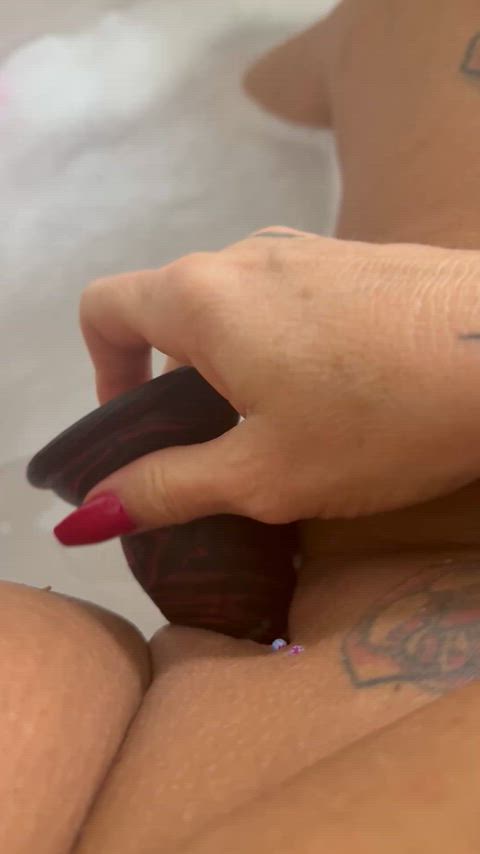 bathtub dildo onlyfans gif
