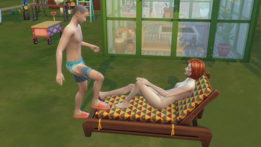 3d adult game animation foot fetish foot licking foot worship gif