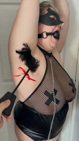 Big Tits POV Ball Gagged Tickling