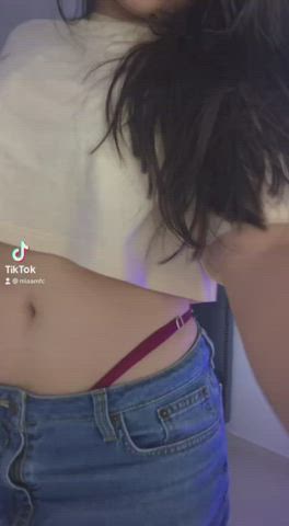big ass dancing glasses teen tiktok gif