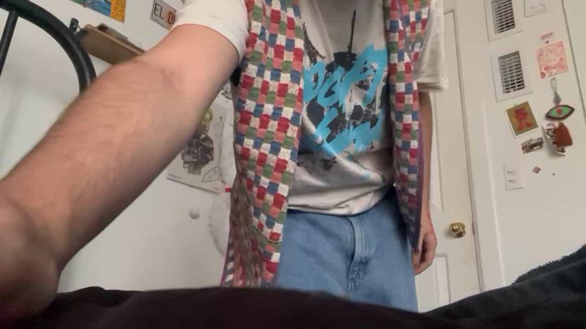 big dick daddy masturbating gif