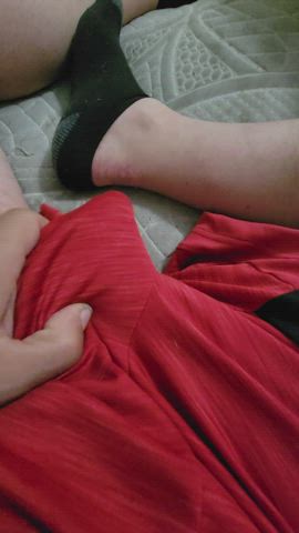 Big Dick Cock Exhibitionist Penis Shorts Solo gif