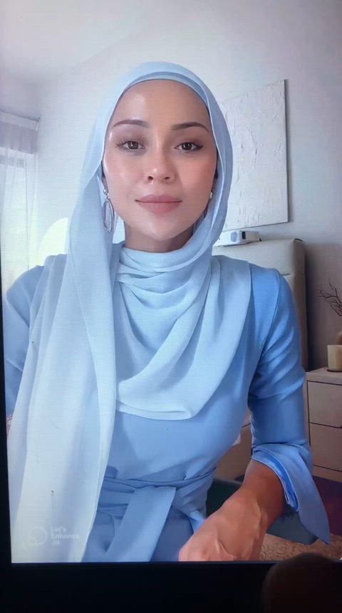 amateur asian cock cum cumshot hijab jerk off male masturbation masturbating tribute