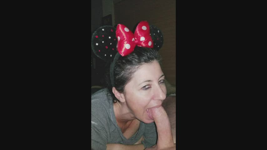 amateur blowjob cum cumshot facial milf real couple wife gif