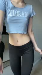 Made a gif so I can jiggle my little butt for you guys☺️