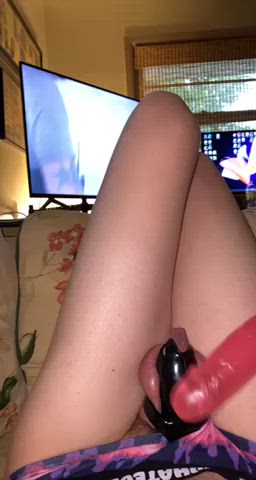 dildo femboy sissy gif