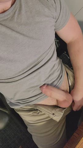 big dick cock homemade jerk off masturbating nsfw public solo gif