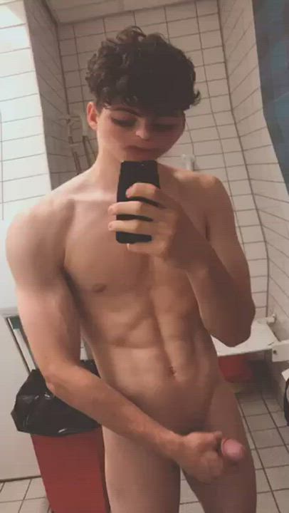 I would be kneeling in front of that cock :D (not OC)